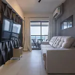 Sensacional quarto e sala c/ vista pro mar da Ponta Verde
